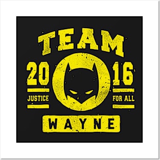 TEAM WAYNE Posters and Art